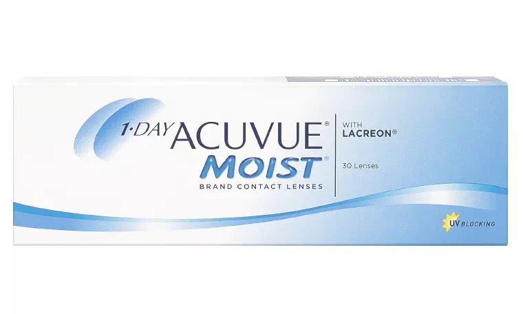 Acuvue Moist 1-Day with Lacreon